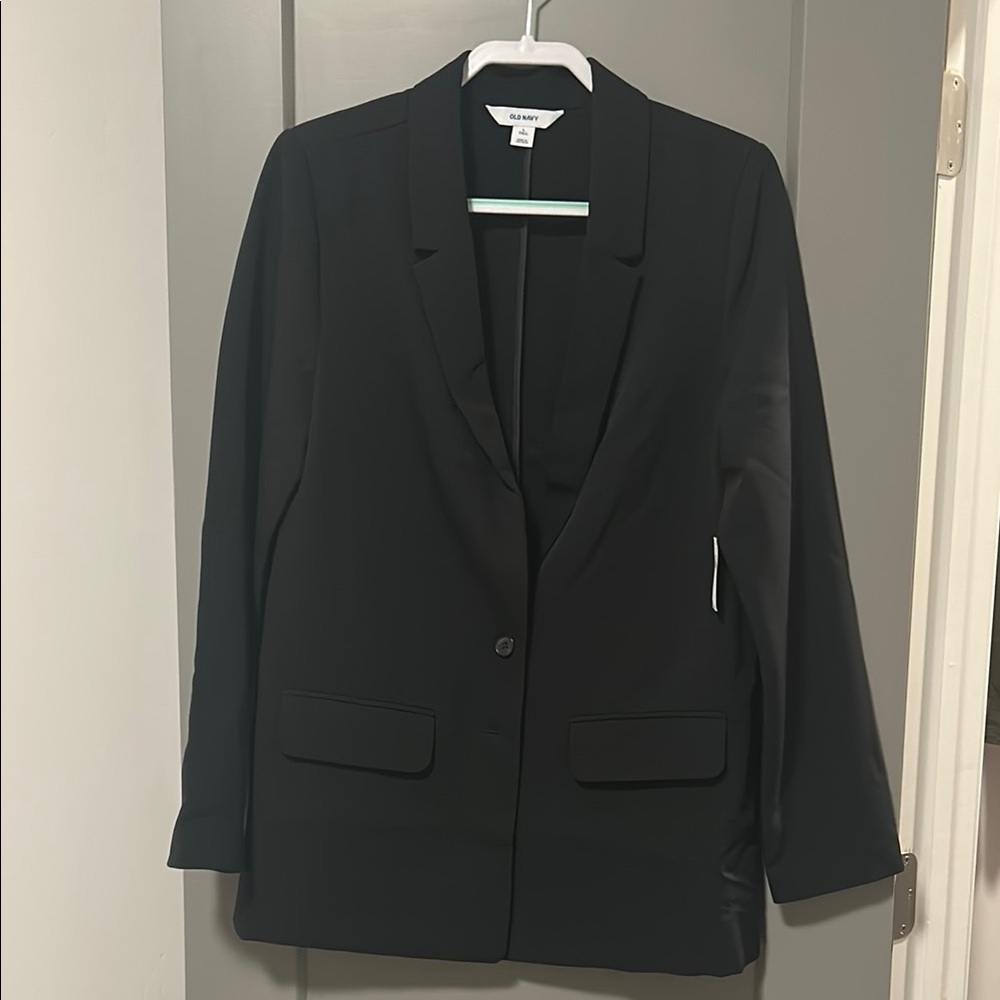 NWT Old Navy Black Suit Jacket Blazer